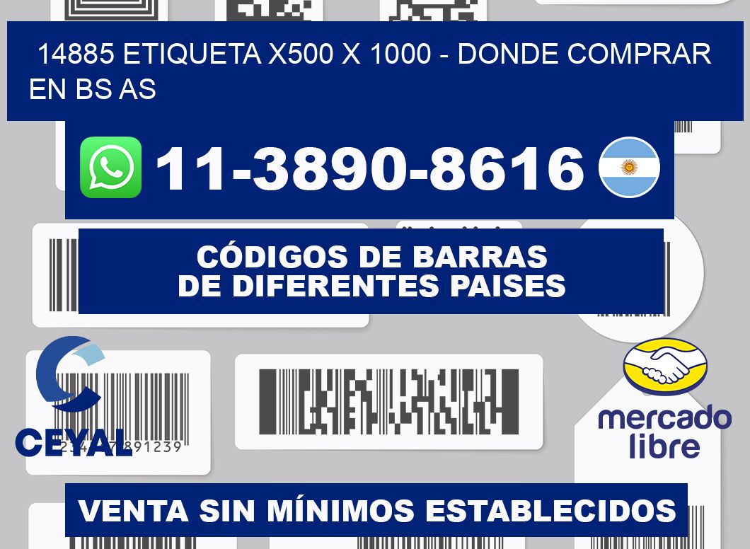 14885 etiqueta x500 x 1000 - Donde Comprar en bs as
