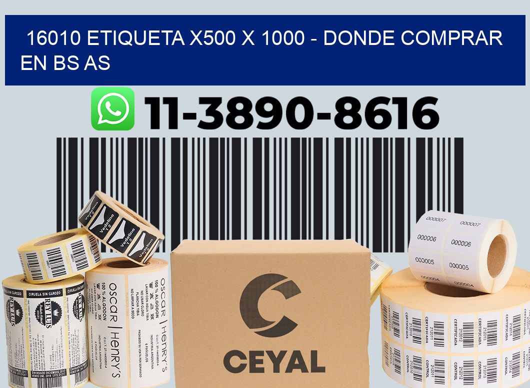16010 etiqueta x500 x 1000 - Donde Comprar en bs as