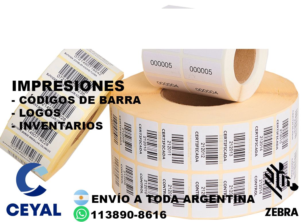 Comprar códigos de barras 76 x 55  Donde es mas fácil comprar