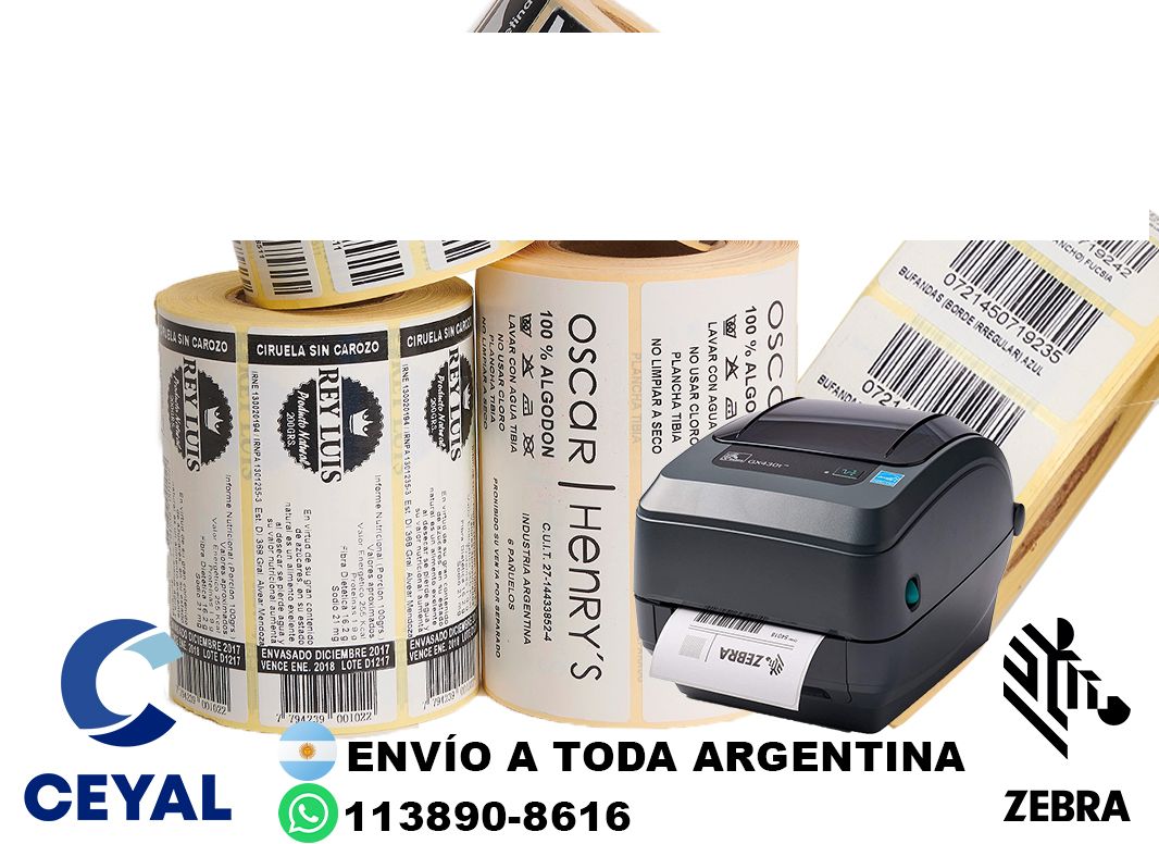 Donde Comprar etiquetas 56 x 36 en AGRONOMIA? Buenos Aires - Stock permanente
