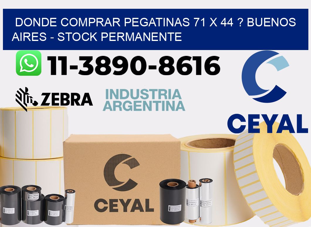 Donde Comprar pegatinas 71 x 44 ? Buenos Aires - Stock permanente