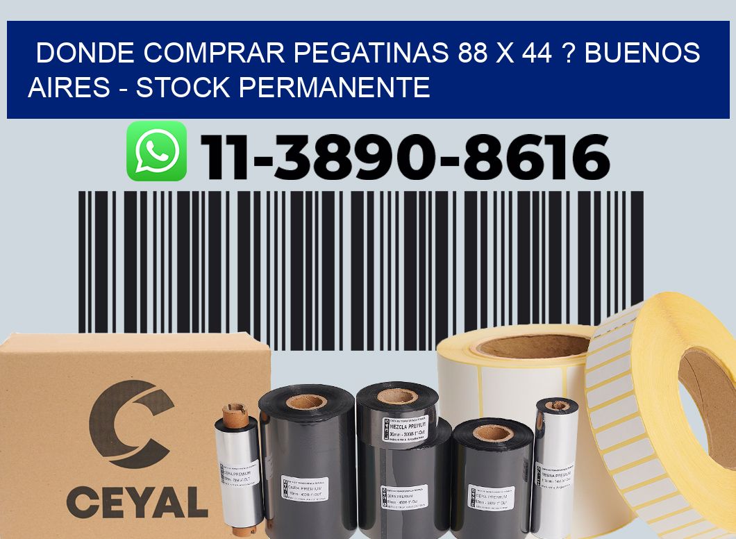 Donde Comprar pegatinas 88 x 44 ? Buenos Aires - Stock permanente