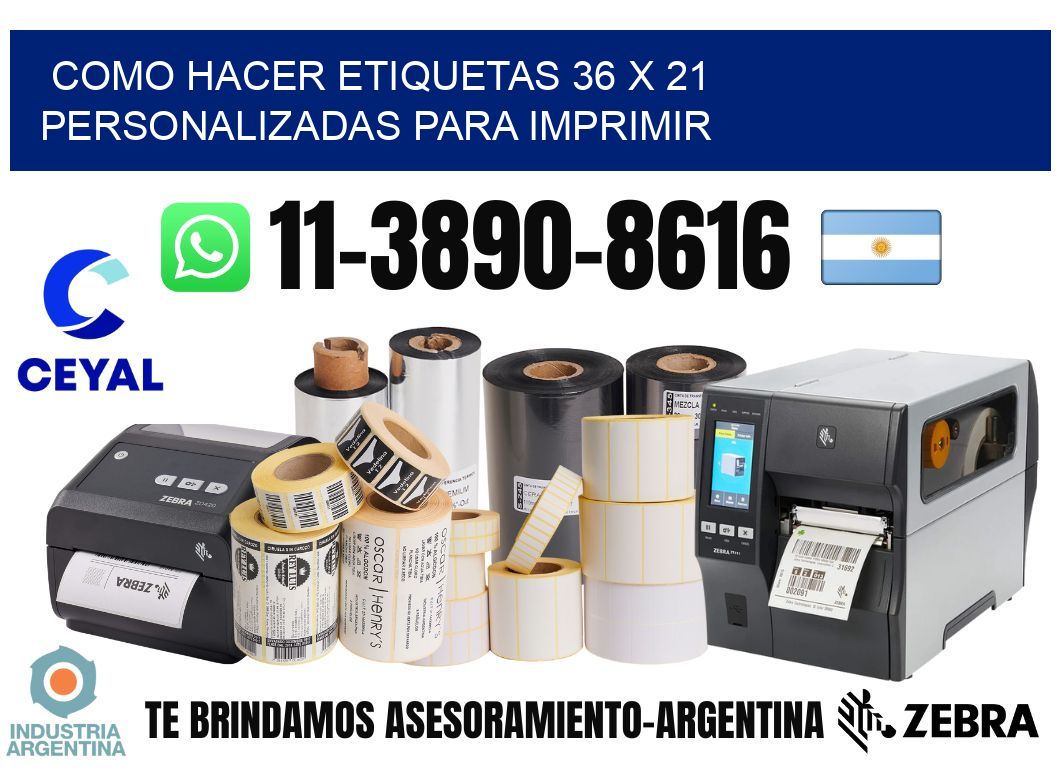 como hacer etiquetas 36 x 21 personalizadas para imprimir