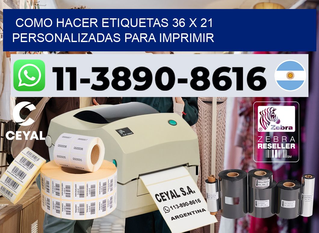 como hacer etiquetas 36 x 21 personalizadas para imprimir