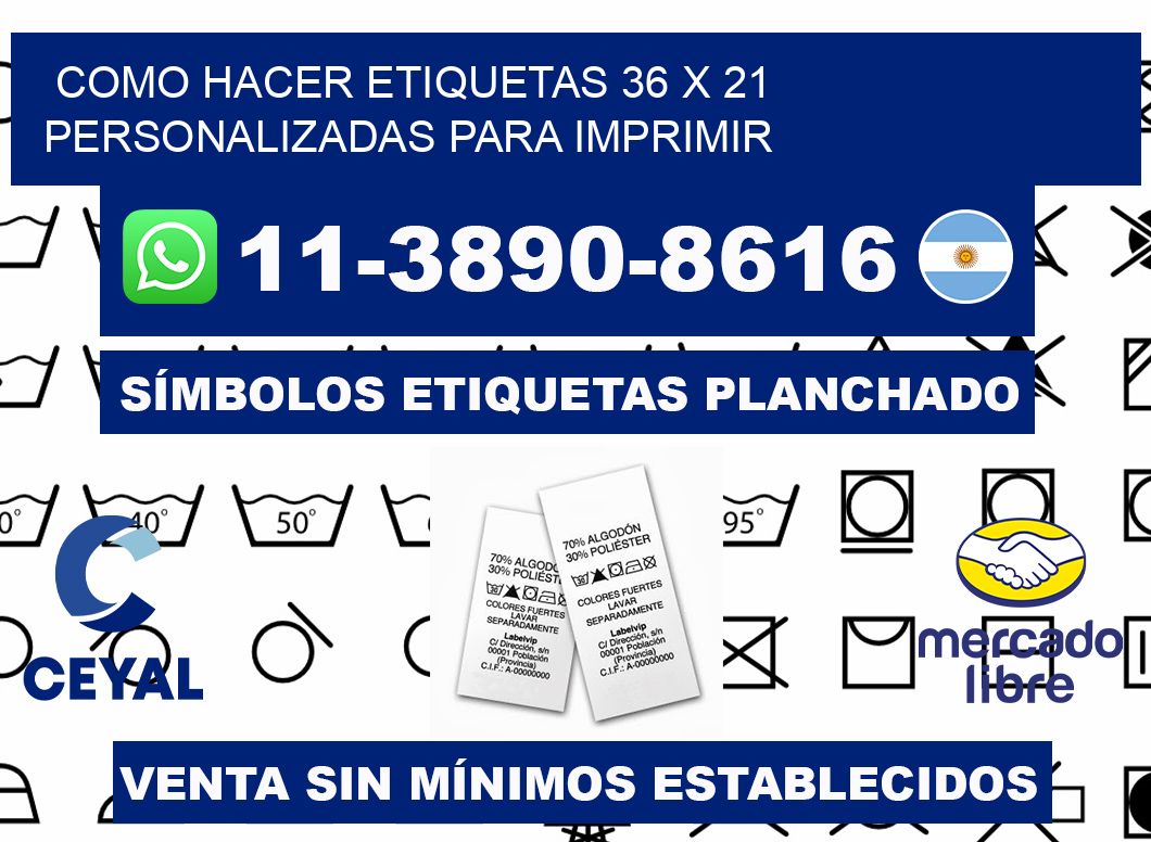 como hacer etiquetas 36 x 21 personalizadas para imprimir