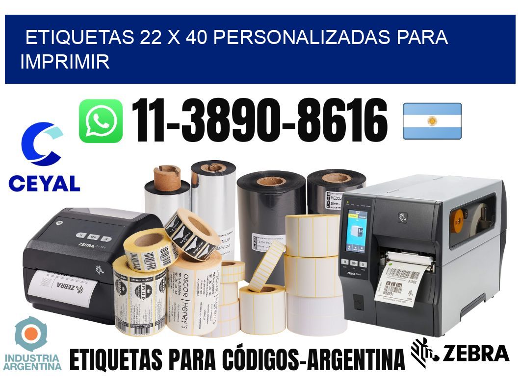 etiquetas 22 x 40 personalizadas para imprimir
