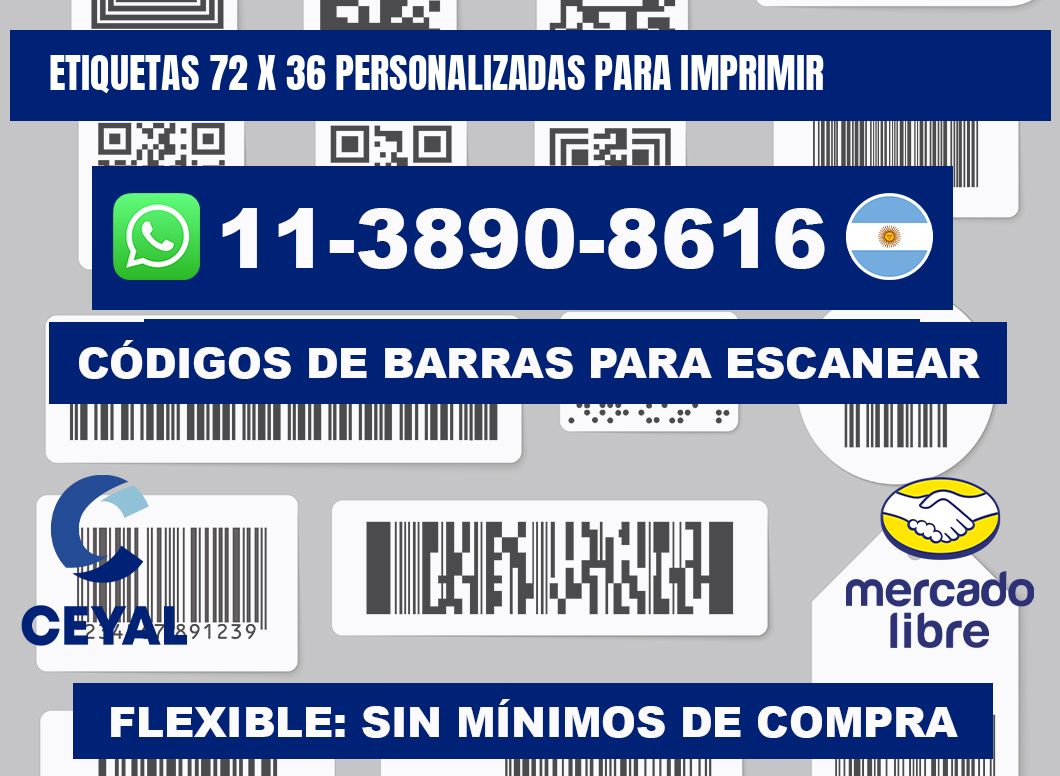 etiquetas 72 x 36 personalizadas para imprimir
