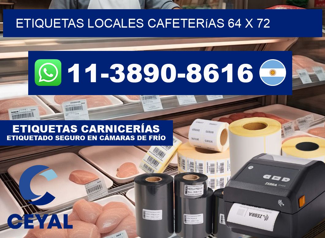 etiquetas locales cafeterías 64 x 72
