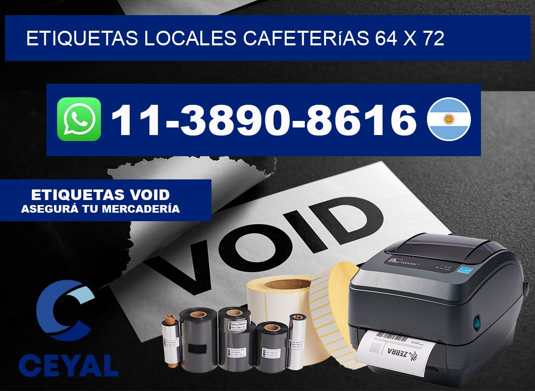 etiquetas locales cafeterías 64 x 72
