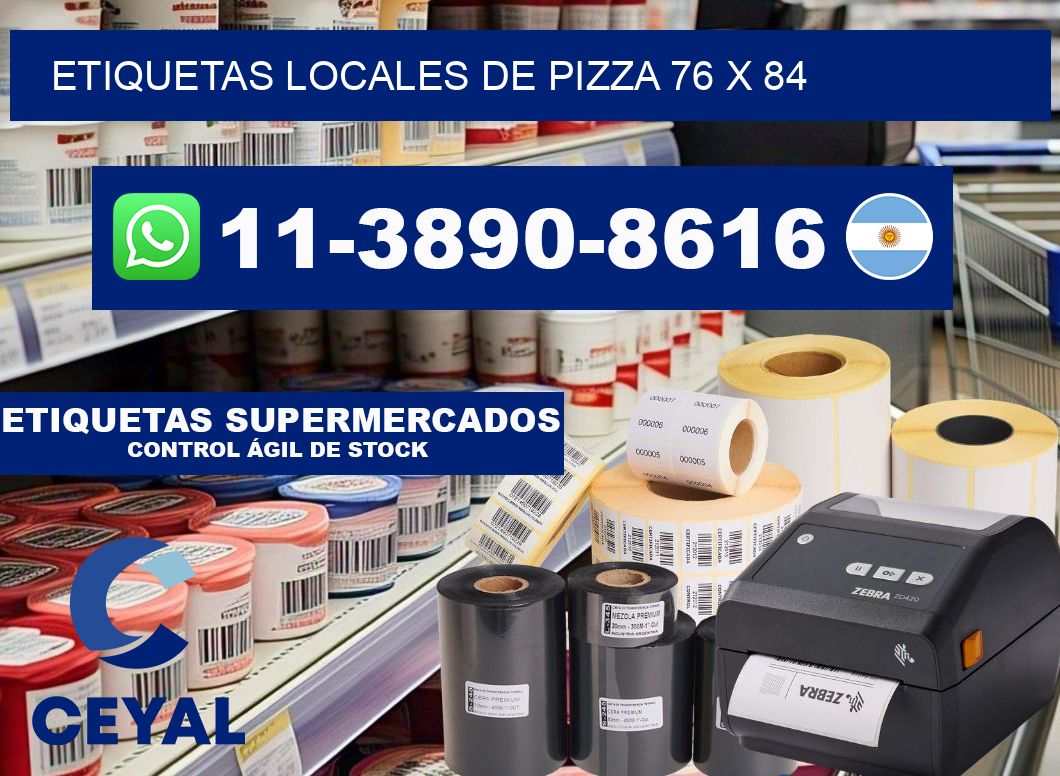 etiquetas locales de pizza 76 x 84