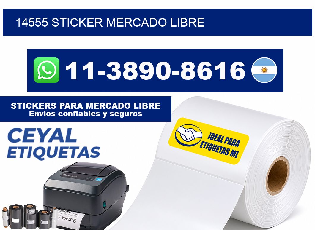 14555 sticker mercado libre