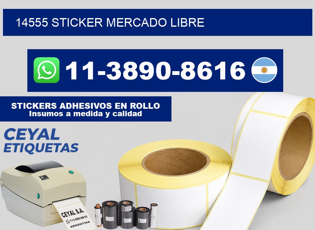 14555 sticker mercado libre