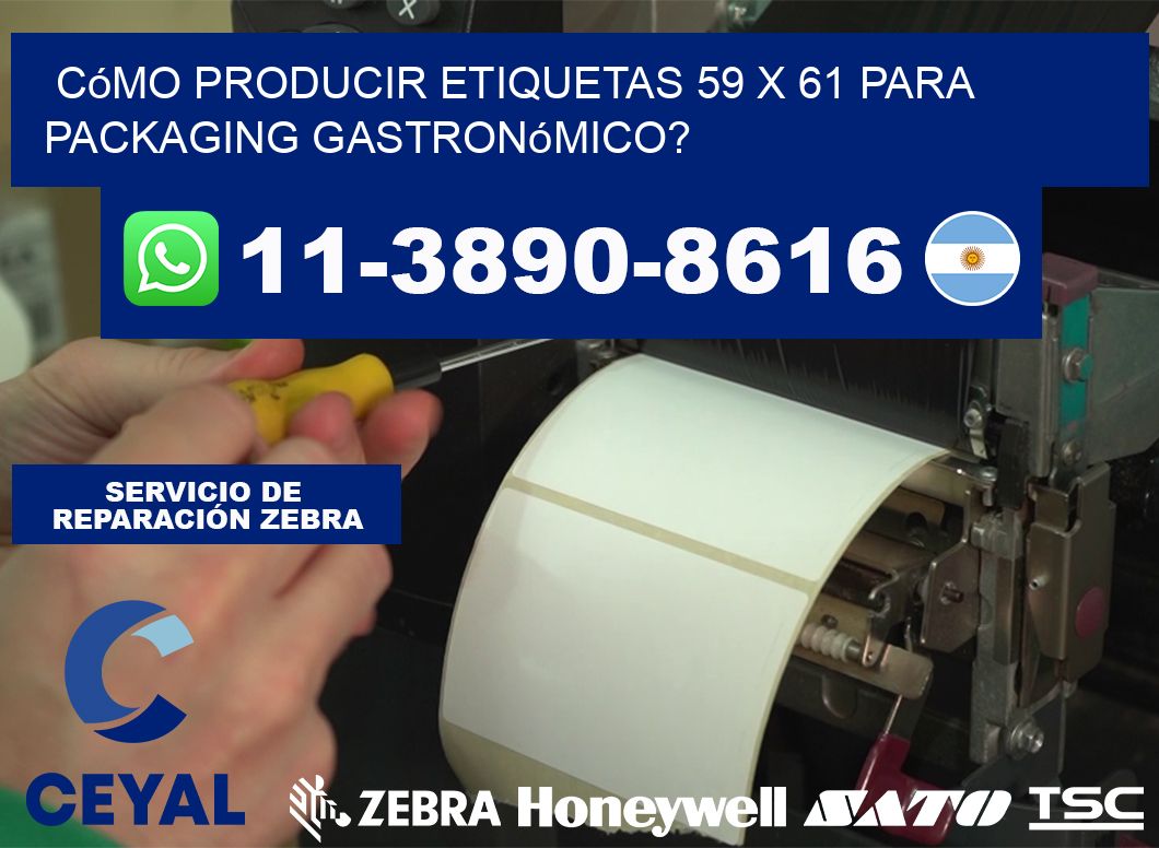 Cómo producir etiquetas 59 x 61 para packaging gastronómico?