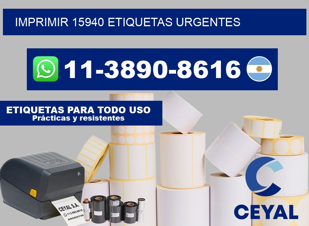 IMPRIMIR 15940 ETIQUETAS URGENTES