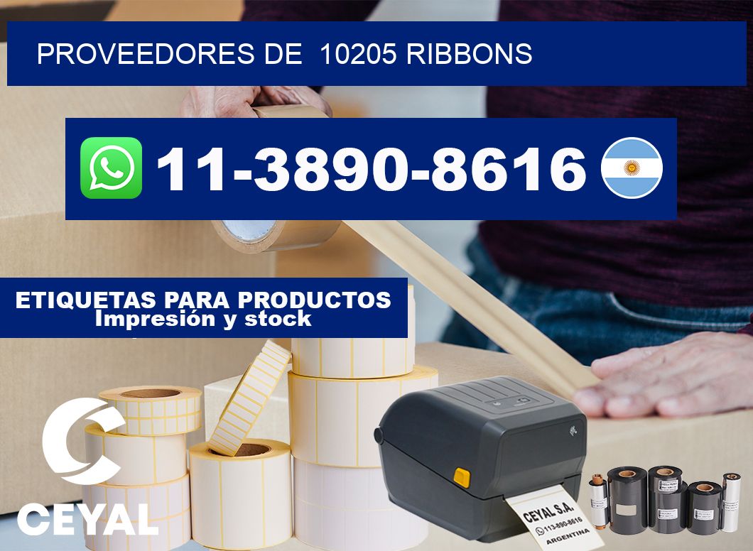 Proveedores de 10205 ribbons