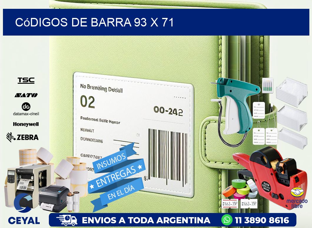 códigos de barra 93 x 71