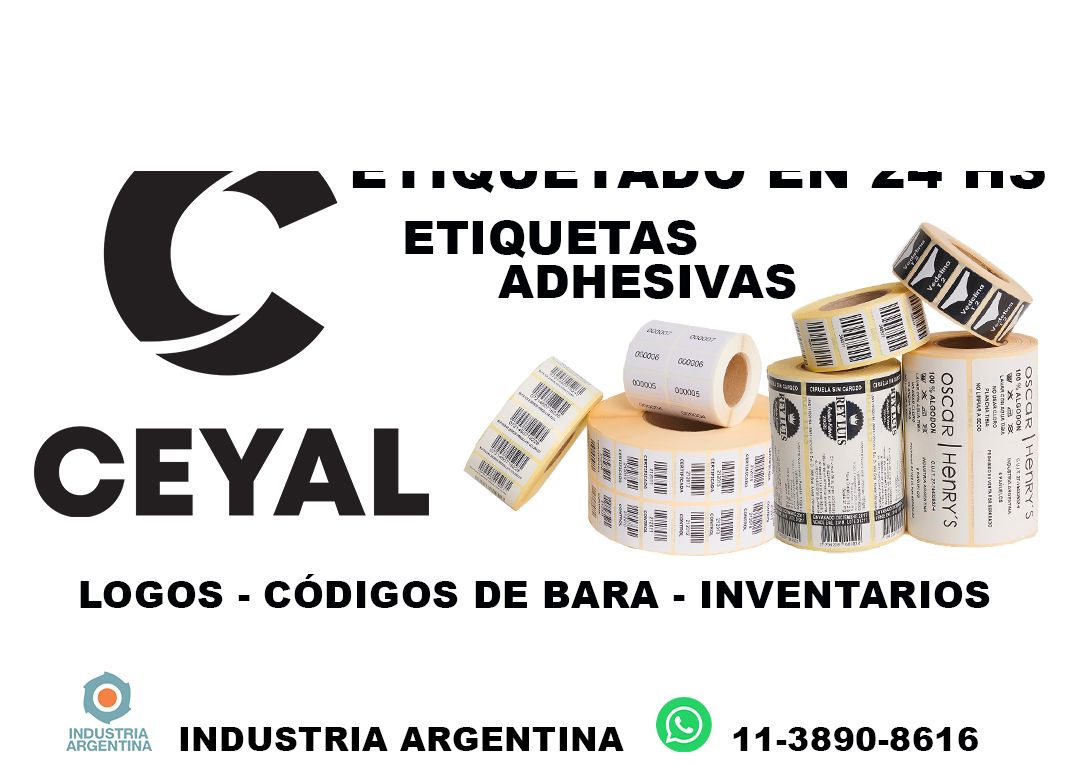 como puedo hacer etiquetas para talles 54 x 72?