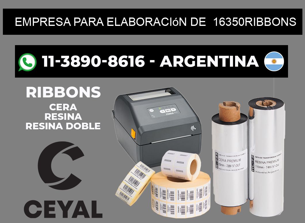 empresa para elaboración de 16350ribbons