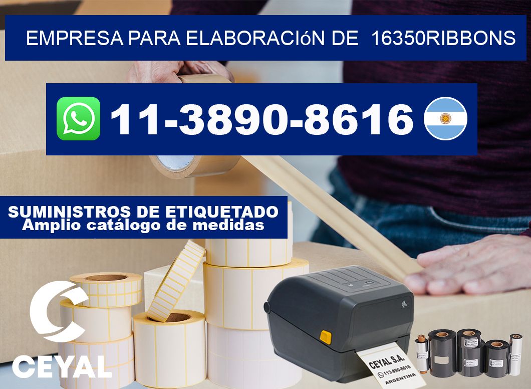 empresa para elaboración de 16350ribbons