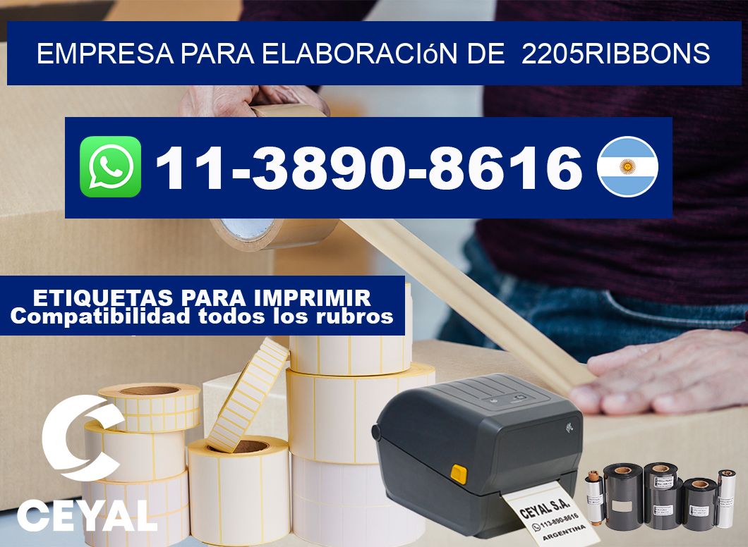 empresa para elaboración de 2205ribbons