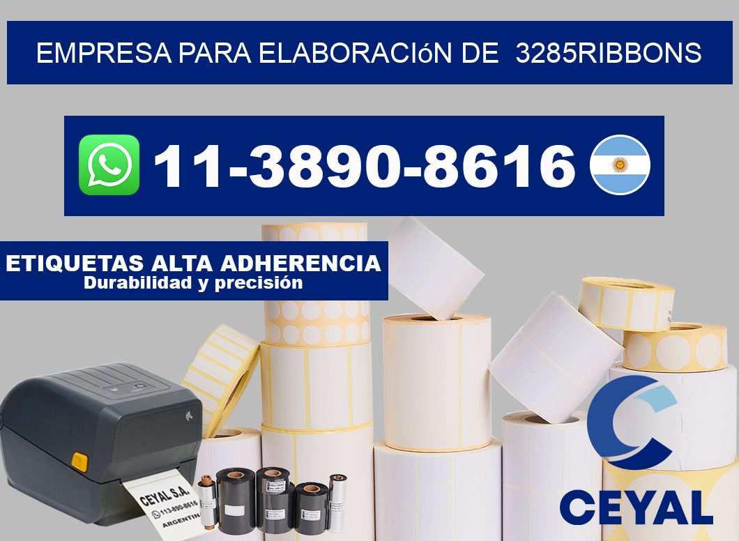 empresa para elaboración de  3285ribbons