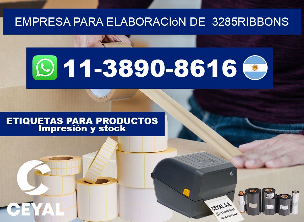 empresa para elaboración de  3285ribbons