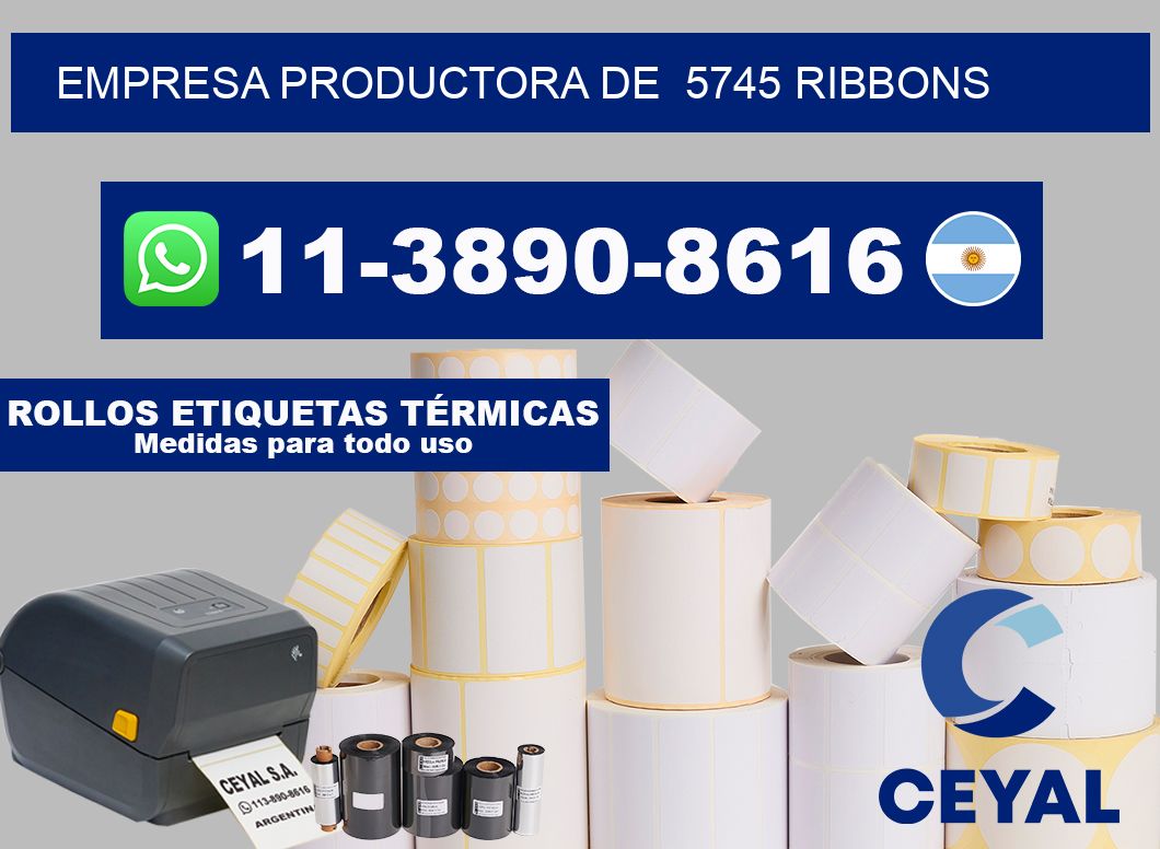 empresa productora de  5745 ribbons