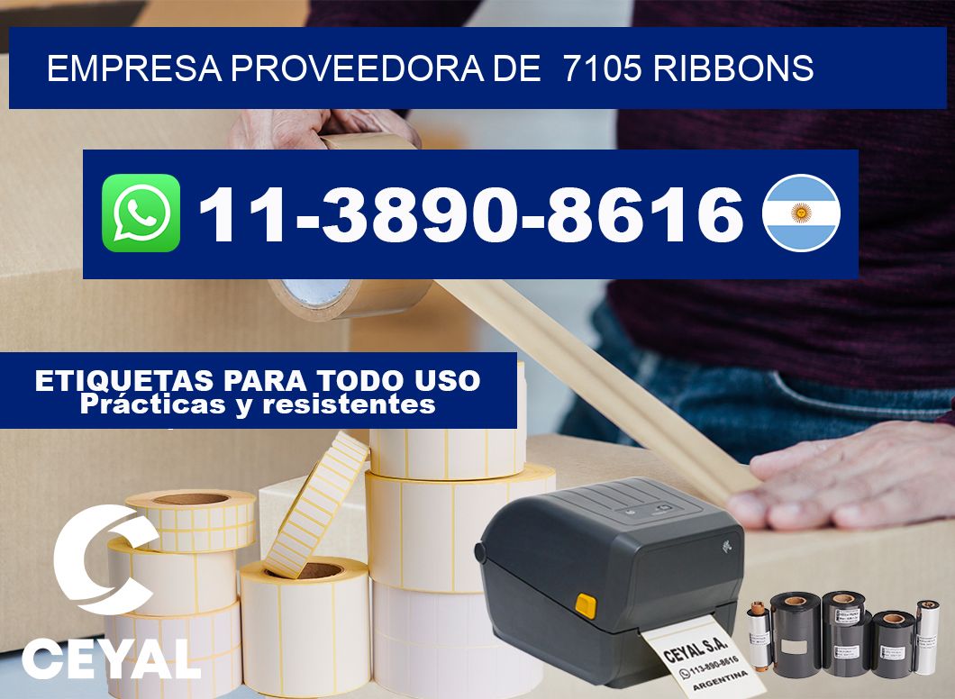 empresa proveedora de  7105 ribbons