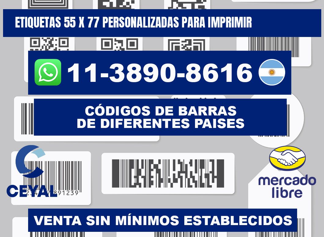 etiquetas 55 x 77 personalizadas para imprimir