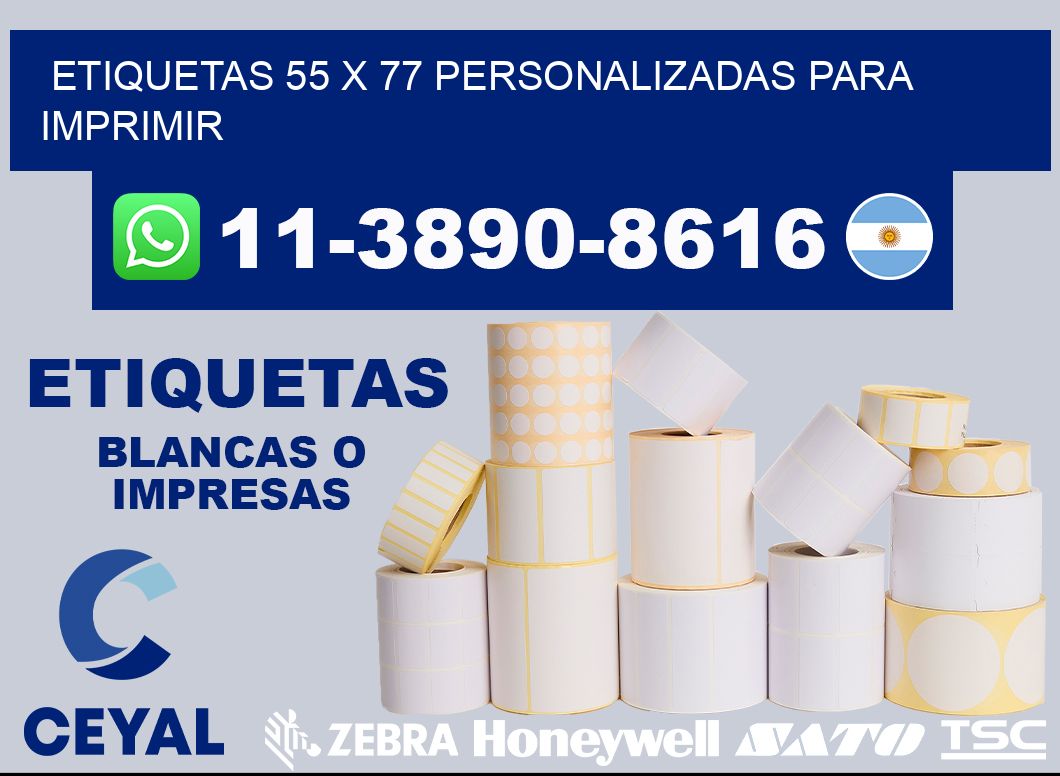 etiquetas 55 x 77 personalizadas para imprimir