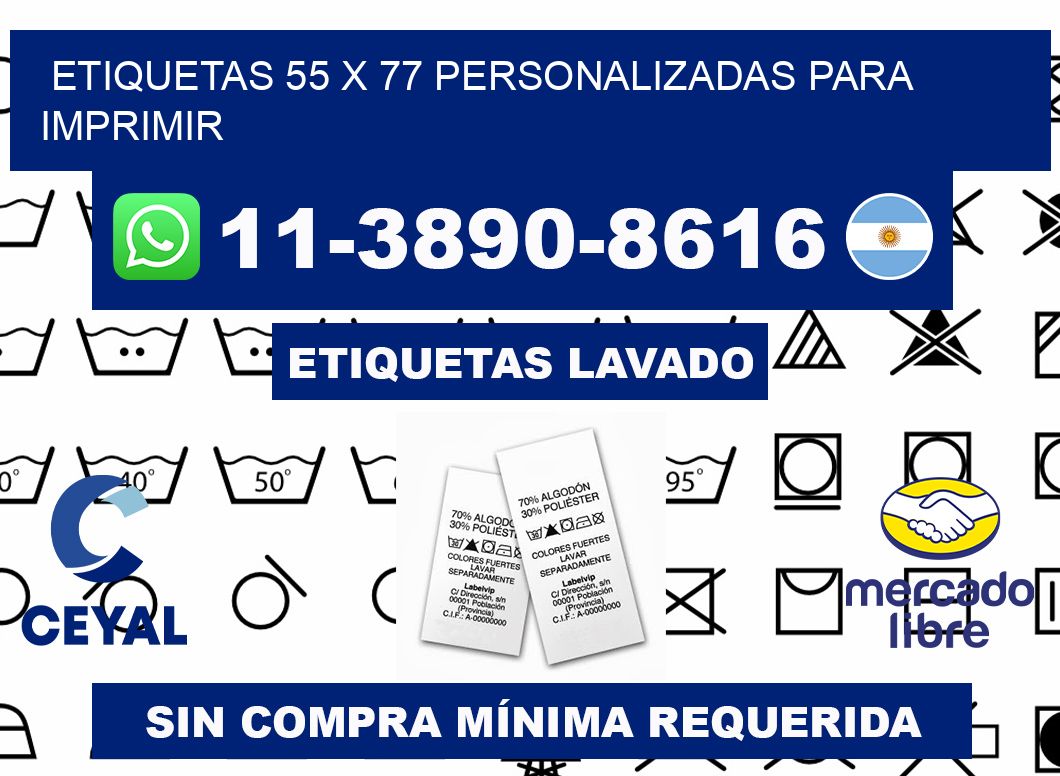 etiquetas 55 x 77 personalizadas para imprimir