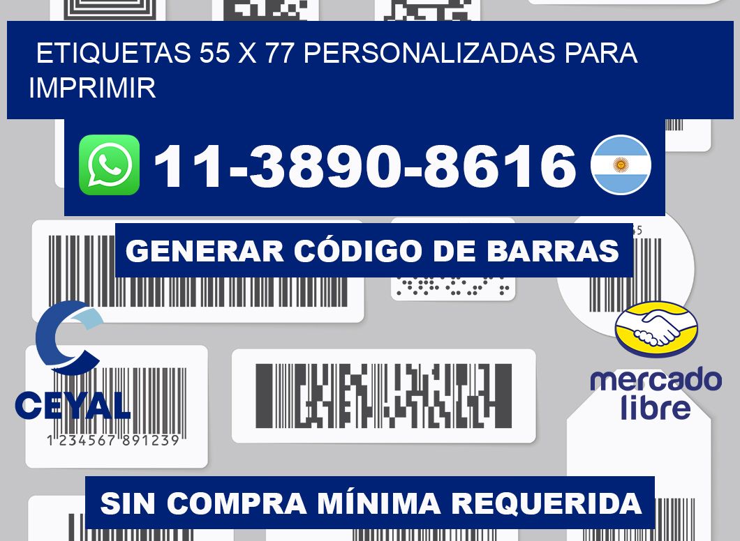 etiquetas 55 x 77 personalizadas para imprimir