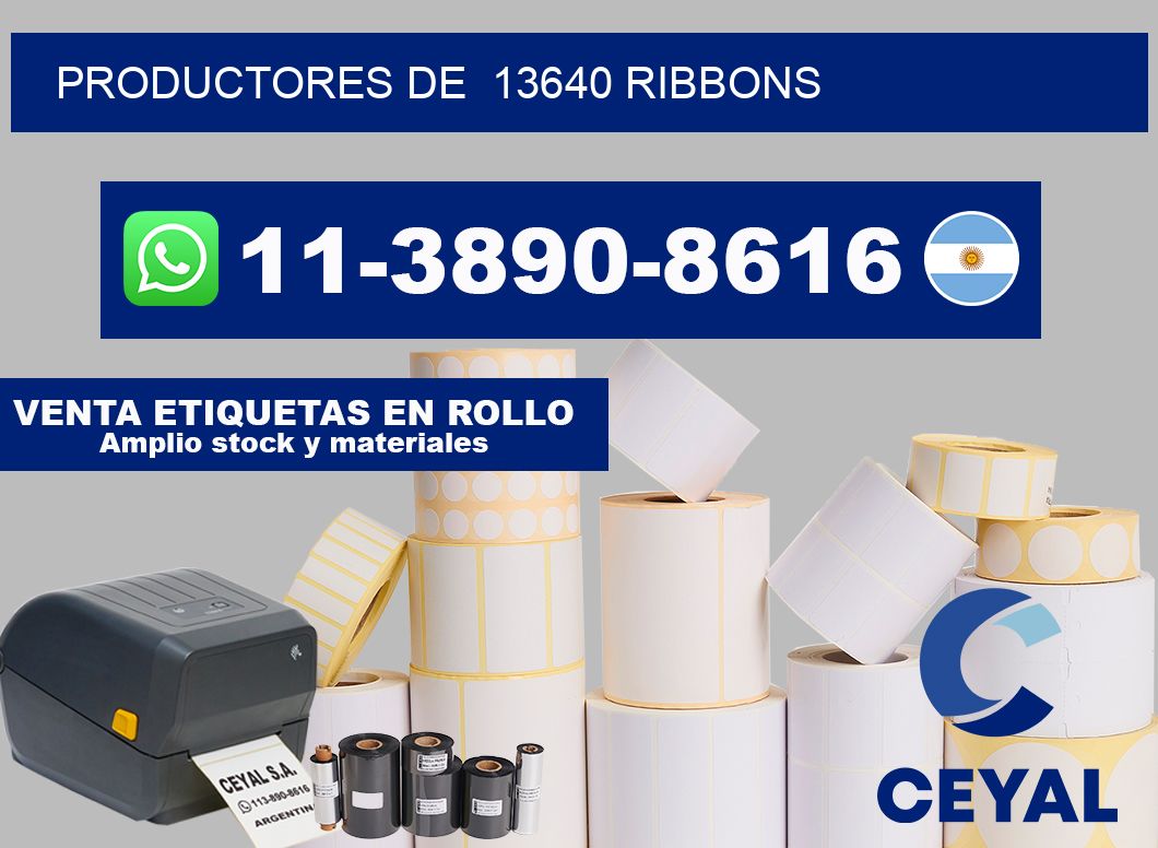 productores de  13640 ribbons