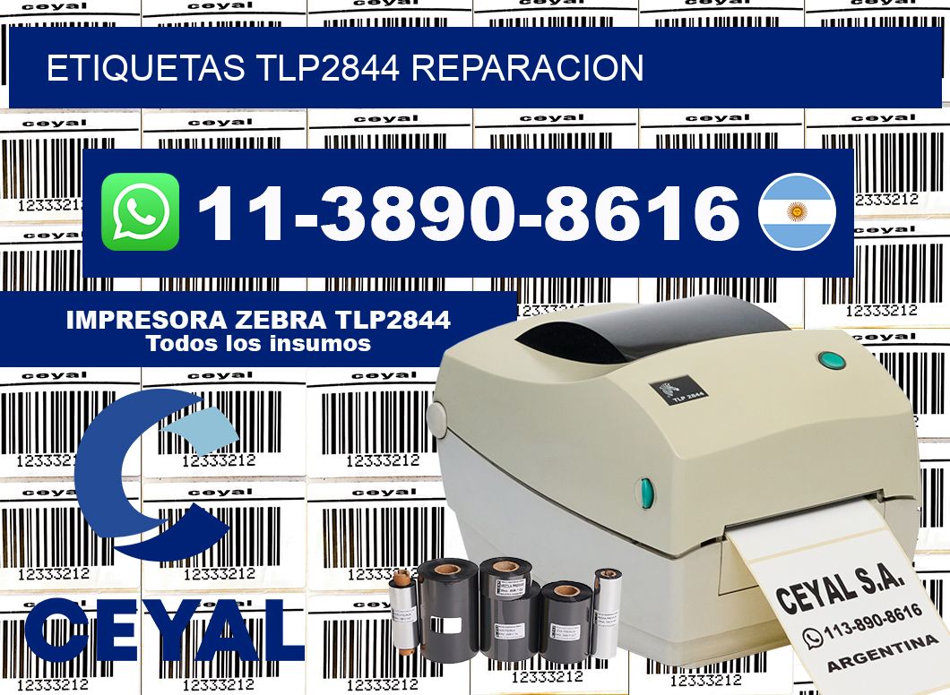 ETIQUETAS TLP2844 reparacion
