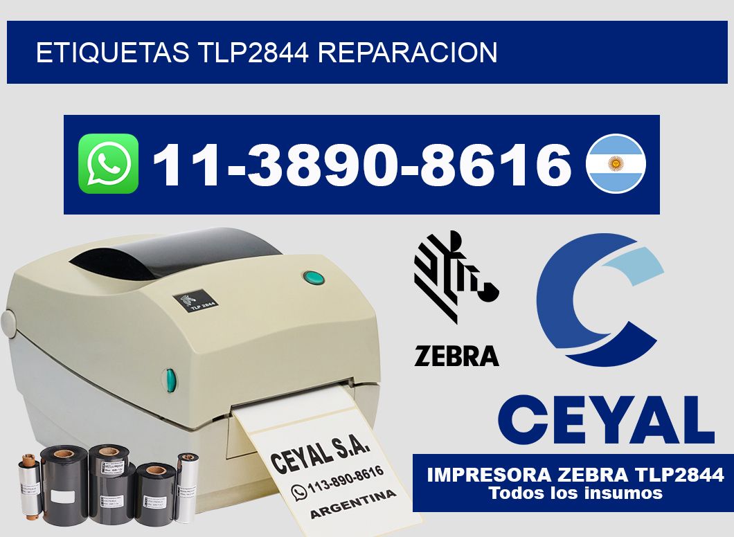 ETIQUETAS TLP2844 reparacion