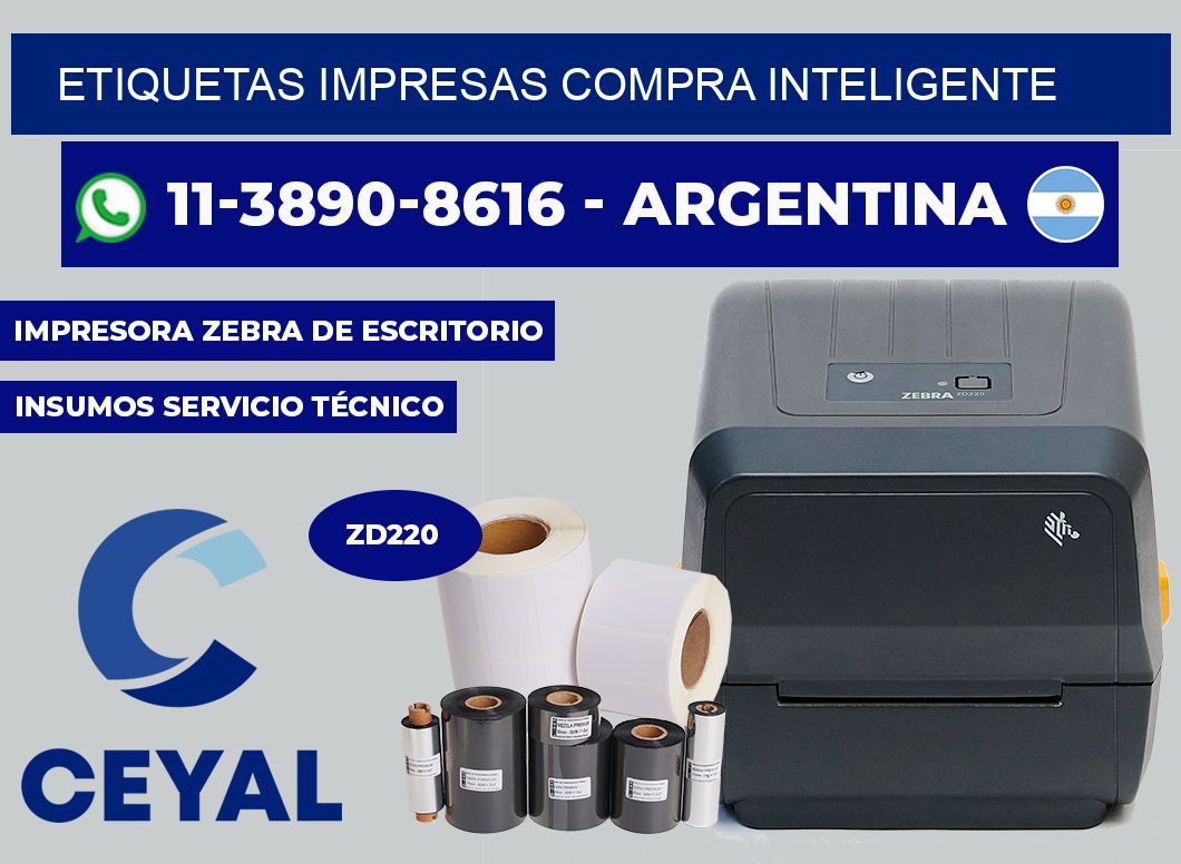 etiquetas impresas Compra inteligente