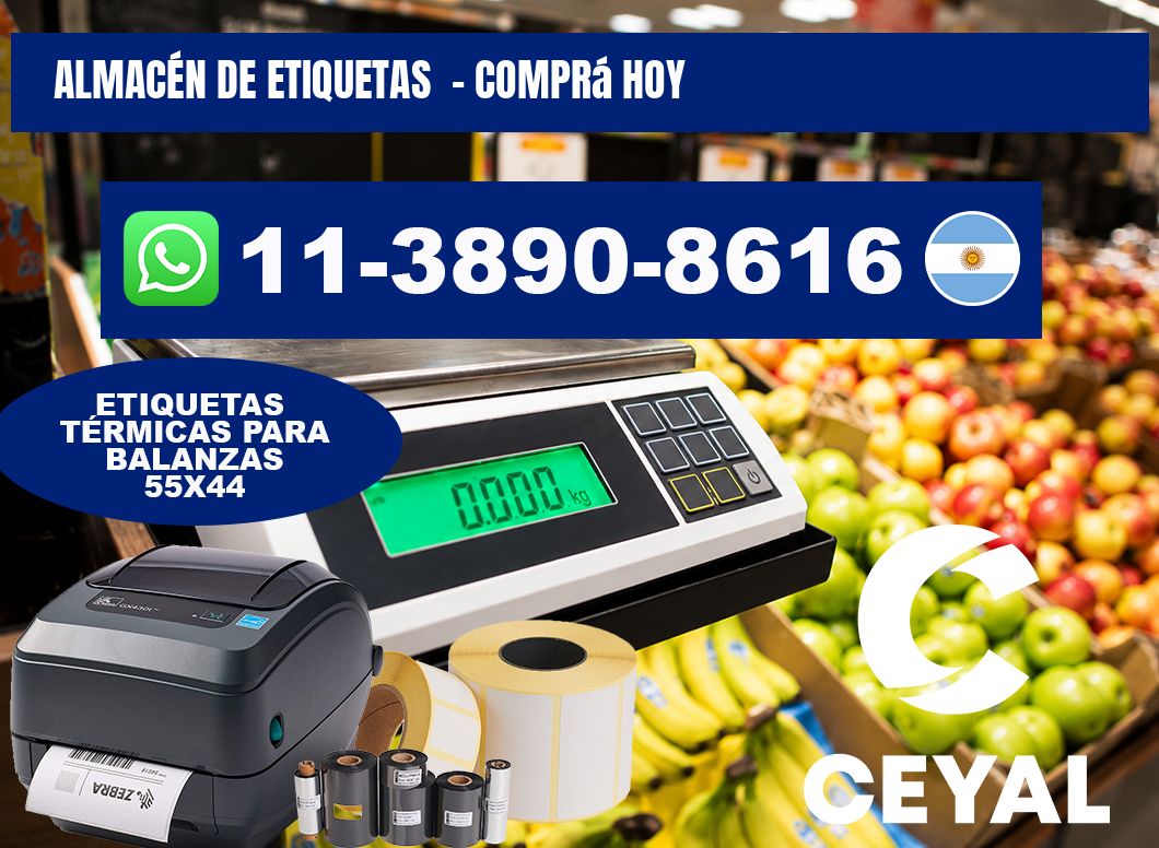 ALMACÉN DE ETIQUETAS  - Comprá hoy