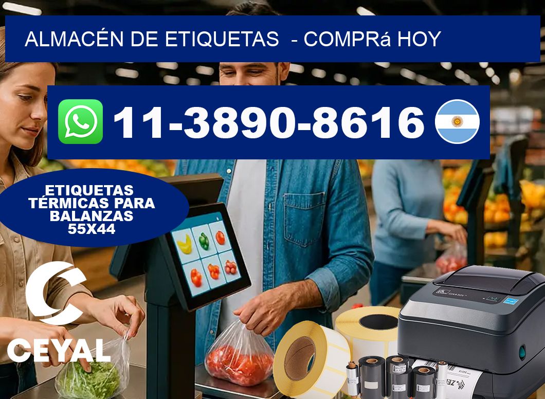 ALMACÉN DE ETIQUETAS  - Comprá hoy