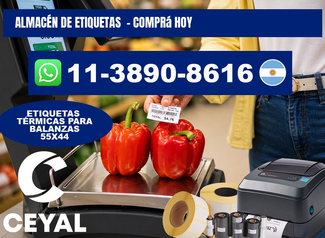 ALMACÉN DE ETIQUETAS  - Comprá hoy