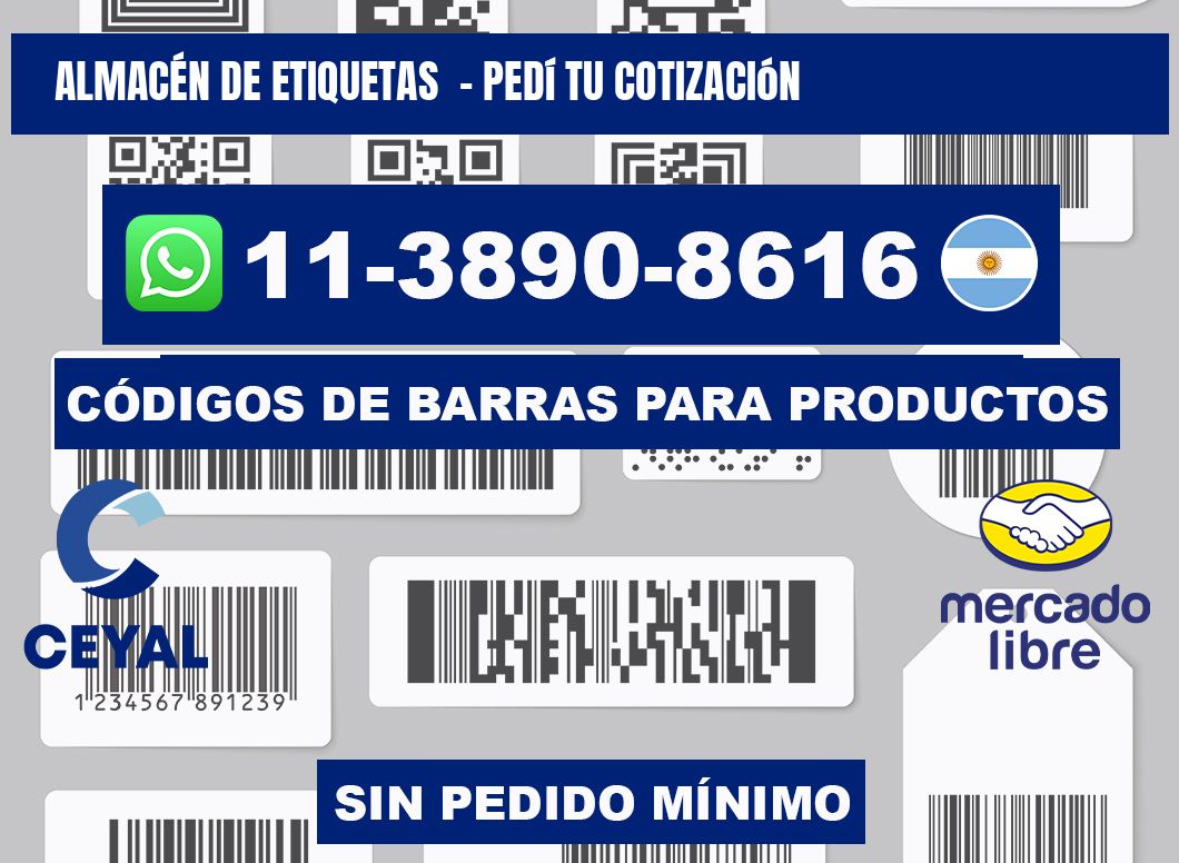 ALMACÉN DE ETIQUETAS  - Pedí tu cotización