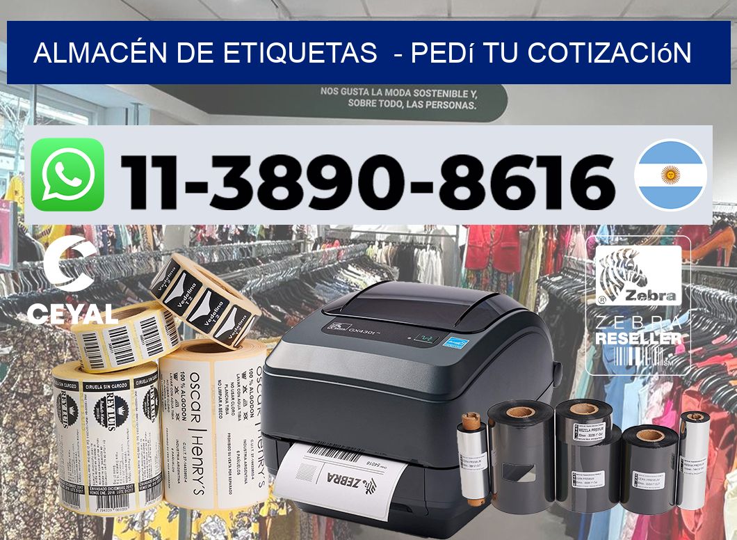 ALMACÉN DE ETIQUETAS  - Pedí tu cotización