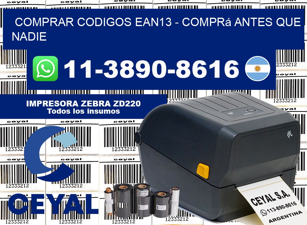 COMPRAR CODIGOS EAN13 - Comprá antes que nadie