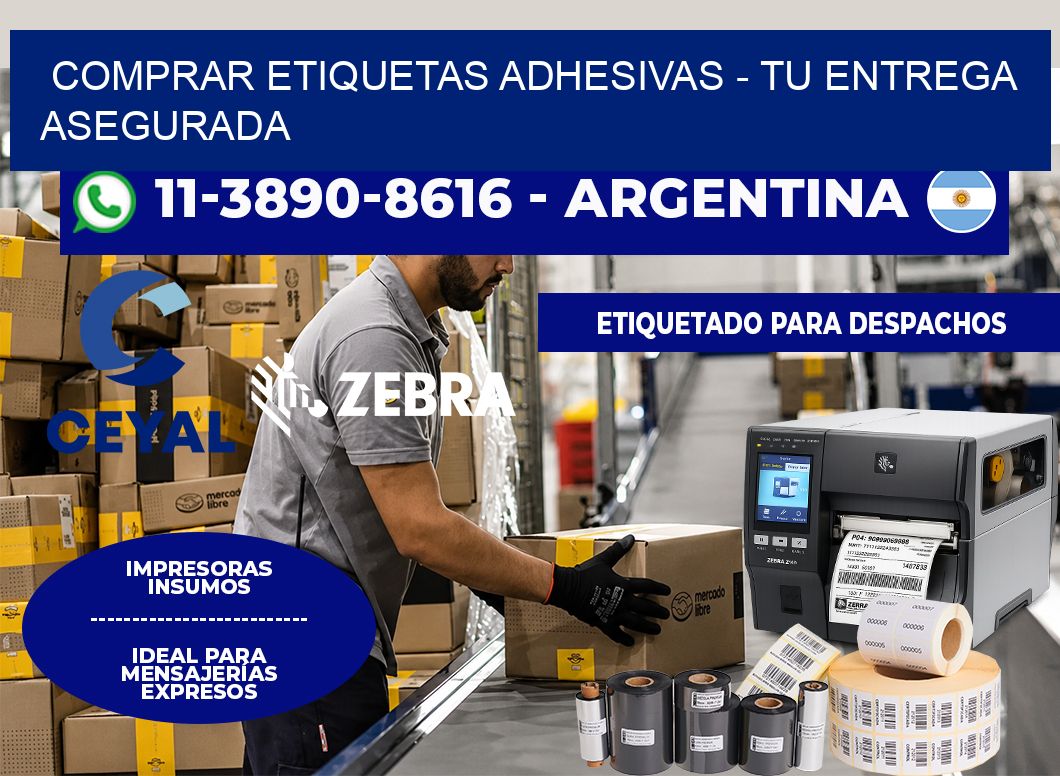 COMPRAR ETIQUETAS ADHESIVAS - Tu entrega asegurada