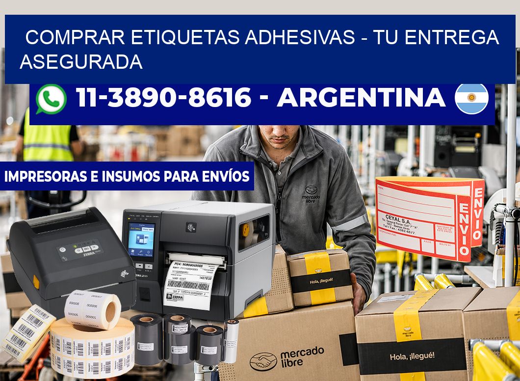 COMPRAR ETIQUETAS ADHESIVAS - Tu entrega asegurada