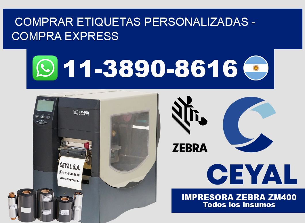 COMPRAR ETIQUETAS PERSONALIZADAS - Compra express