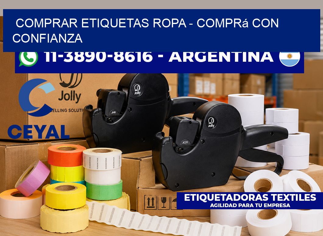 COMPRAR ETIQUETAS ROPA - Comprá con confianza