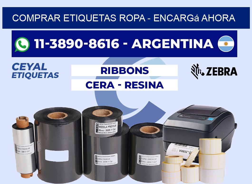 COMPRAR ETIQUETAS ROPA - Encargá ahora