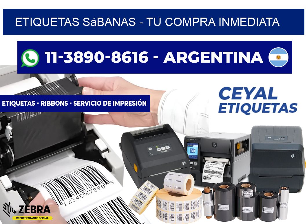 Etiquetas Sábanas - Tu compra inmediata