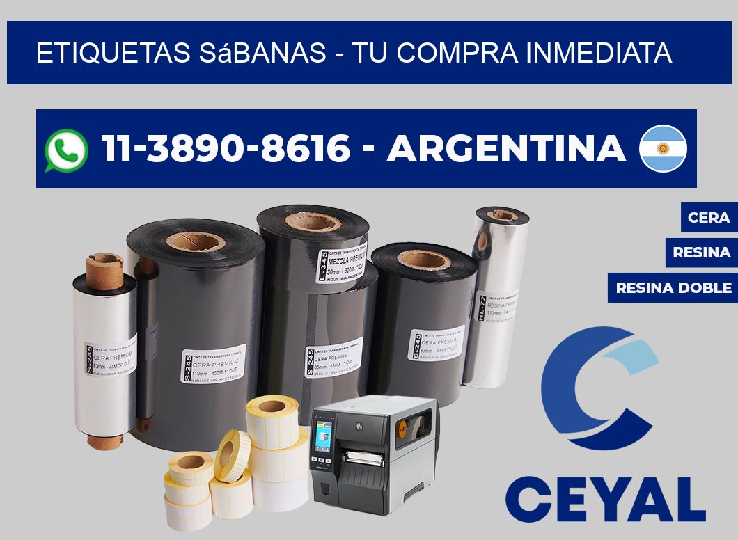 Etiquetas Sábanas - Tu compra inmediata