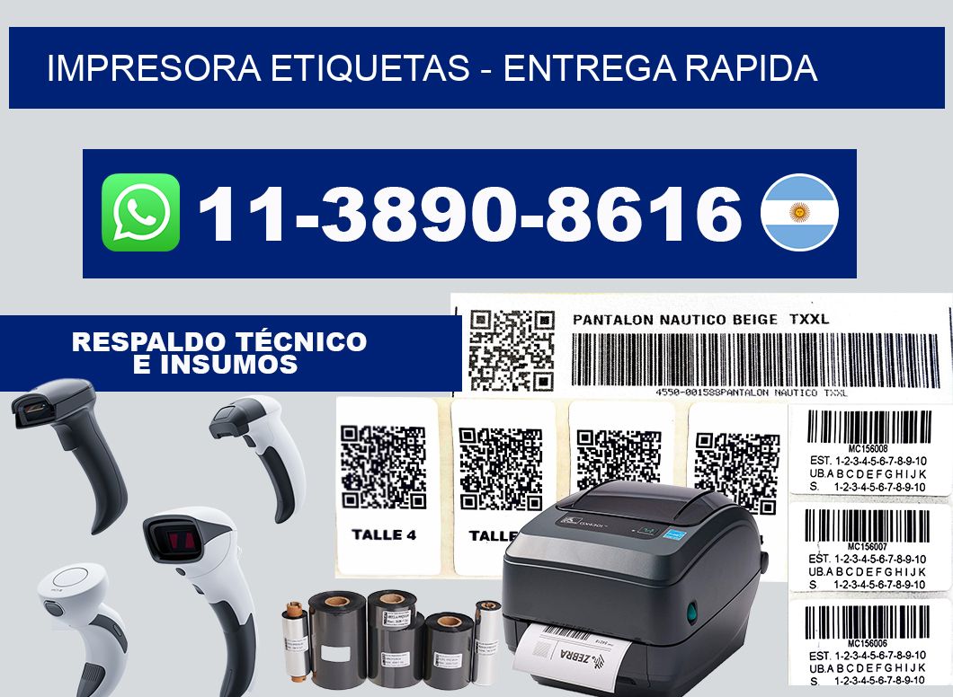 IMPRESORA ETIQUETAS - entrega rapida
